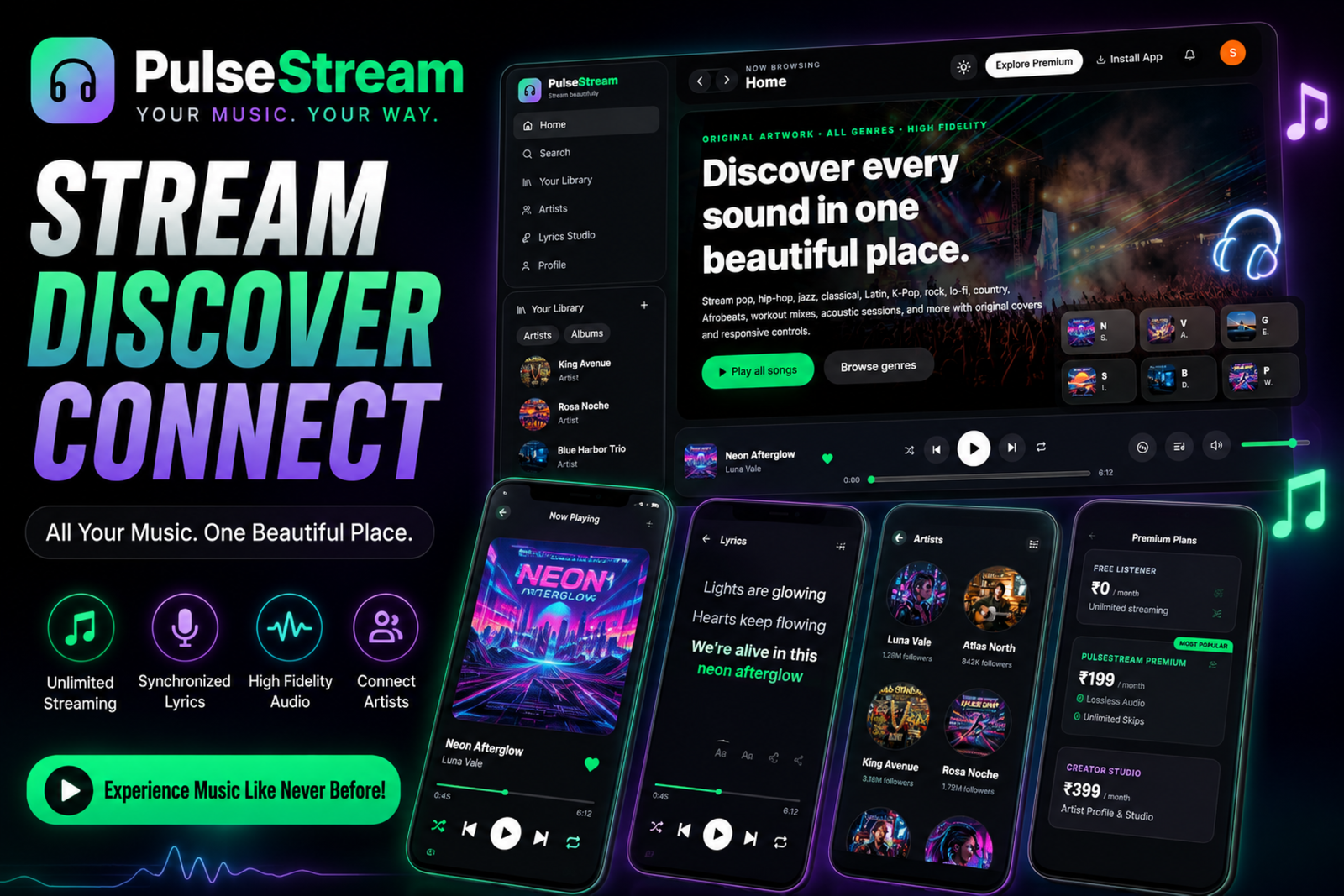 Music Streaming App